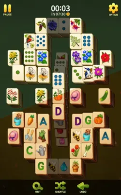 Mahjong Blossom Solitaire android App screenshot 13